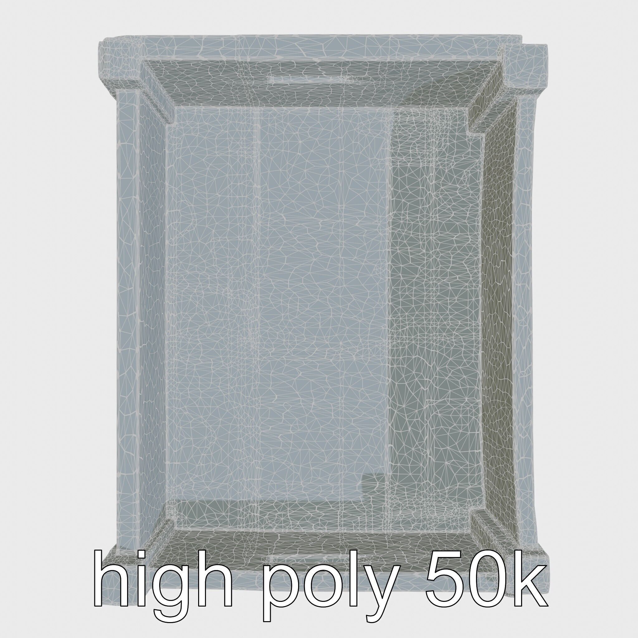 Cardboard Shipping Crate Model Pack Low-poly 3D model_29