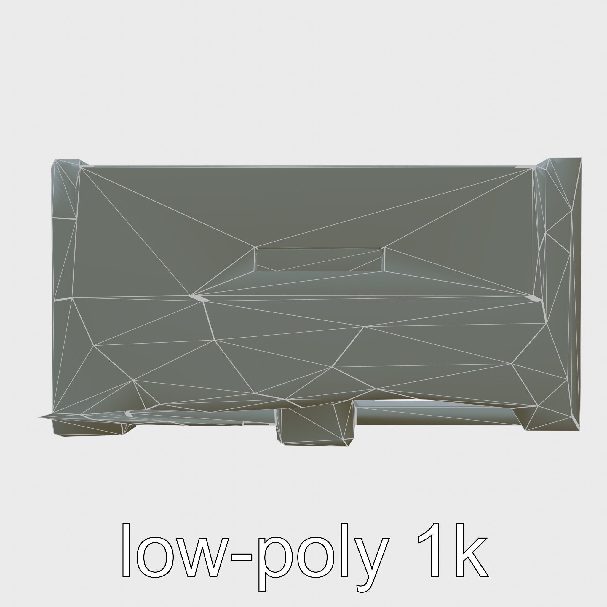 Cardboard Shipping Crate Model Pack Low-poly 3D model_24
