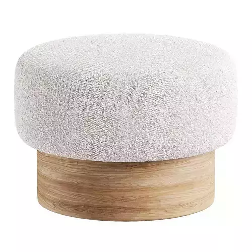 pouf wood