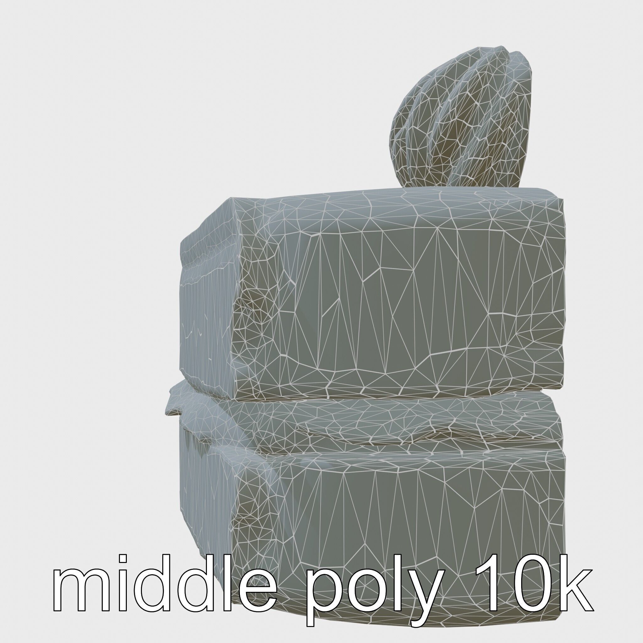 Austrian Sachertorte Cake 3D Model Pack Low-poly 3D model_9