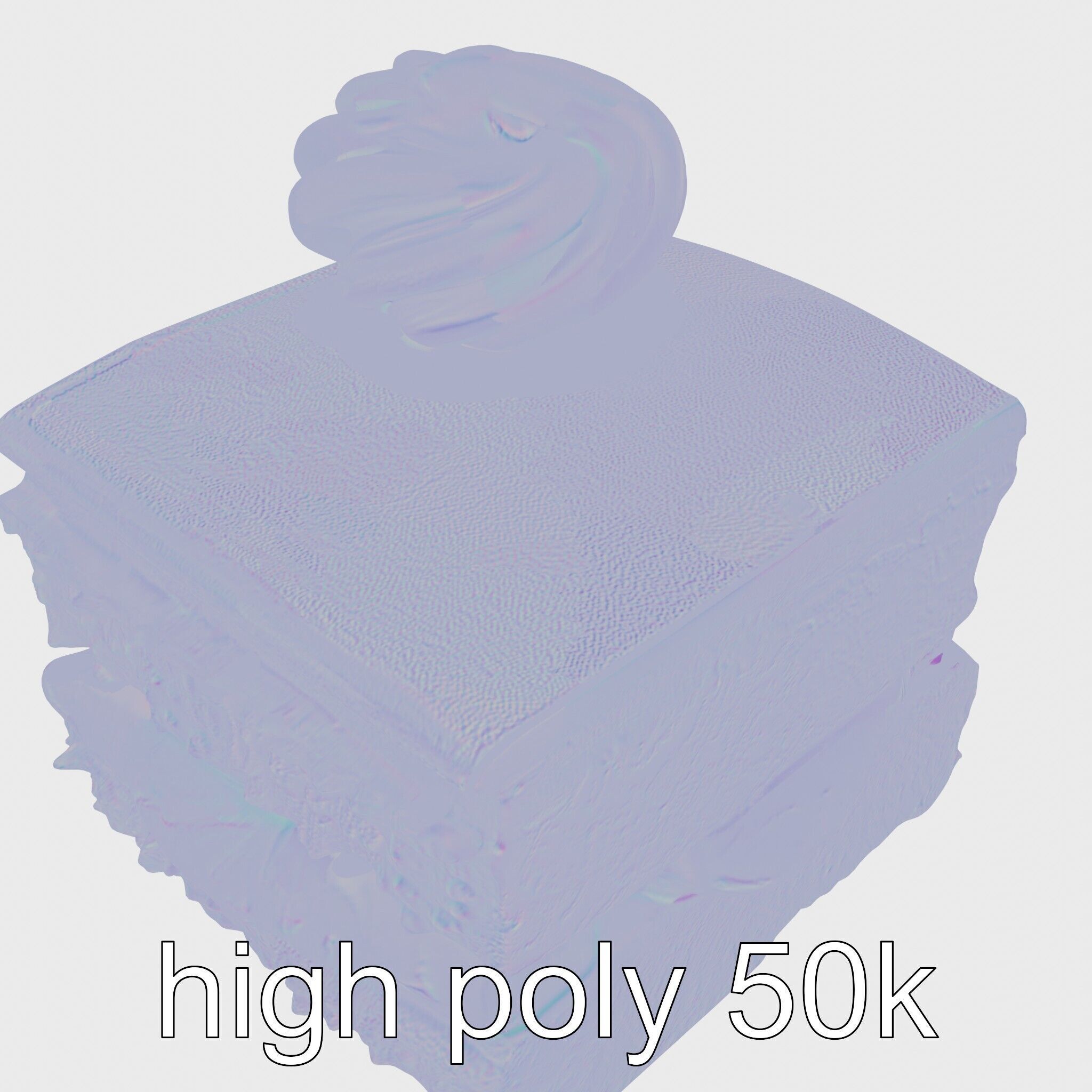 Austrian Sachertorte Cake 3D Model Pack Low-poly 3D model_20