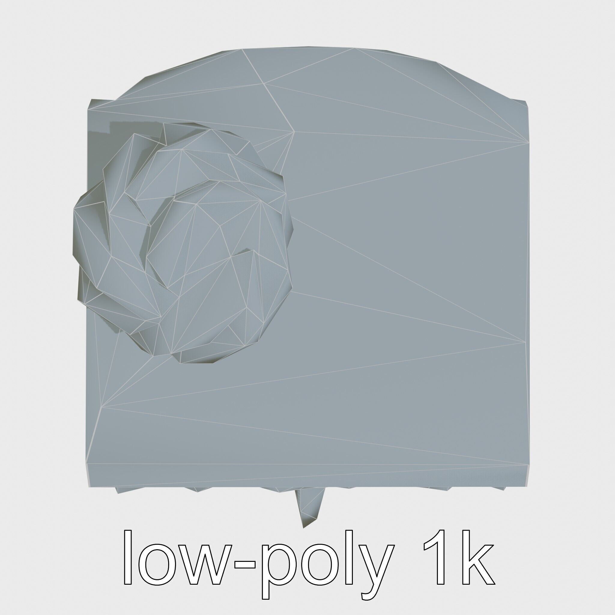 Austrian Sachertorte Cake 3D Model Pack Low-poly 3D model_18