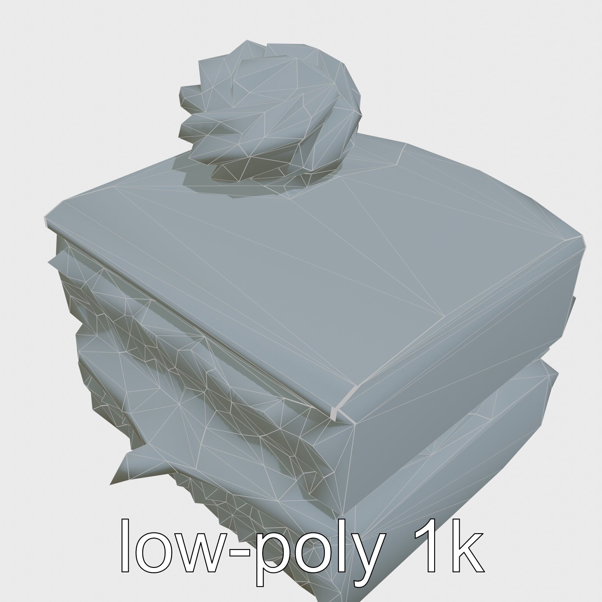 Austrian Sachertorte Cake 3D Model Pack Low-poly 3D model_22