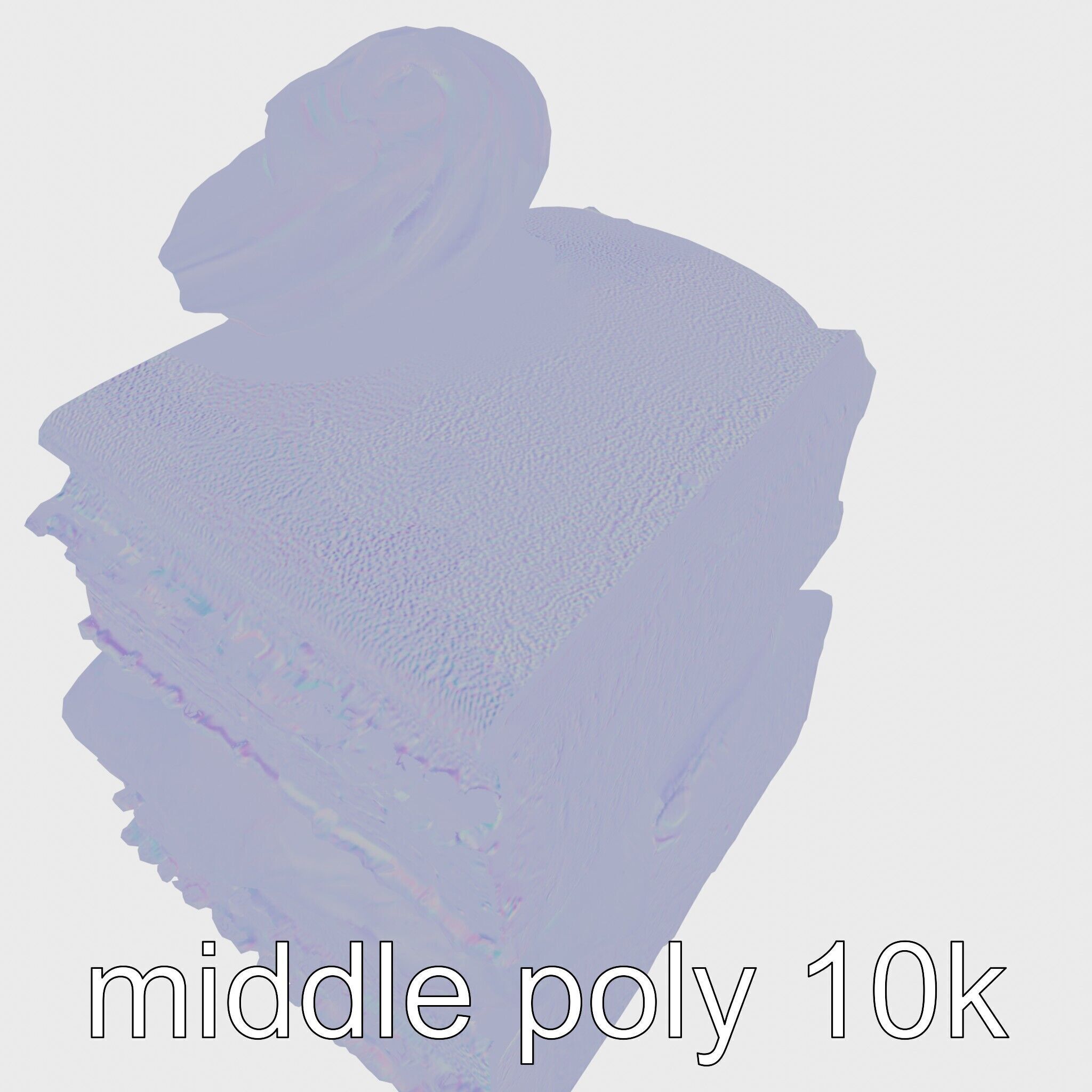 Austrian Sachertorte Cake 3D Model Pack Low-poly 3D model_24