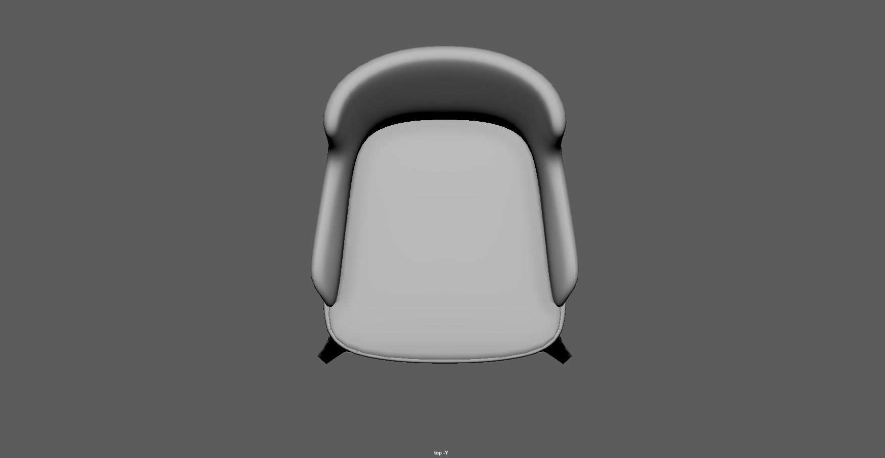 Modern Upholstered Dining Chair 3D Model Low-poly 3D model_11