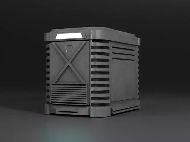 Futuristic space-like container