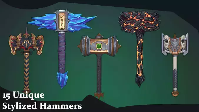 15 Stylized Hammers