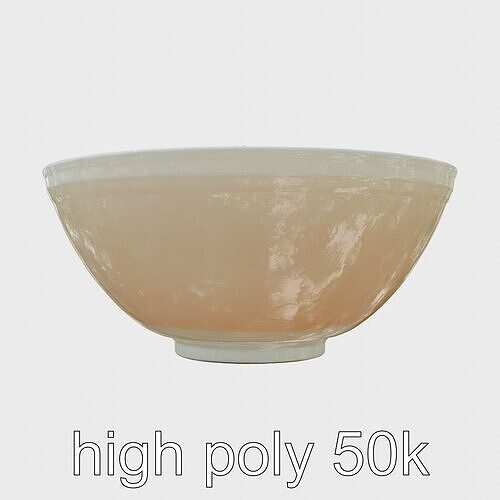Vietnamese Pho Noodle Soup 3D model pack Low-poly 3D model 3