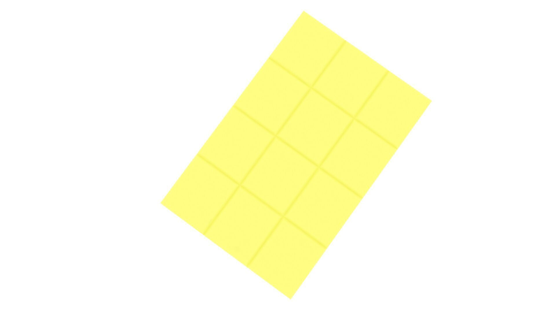 Yellow Chocolate 3D model_3