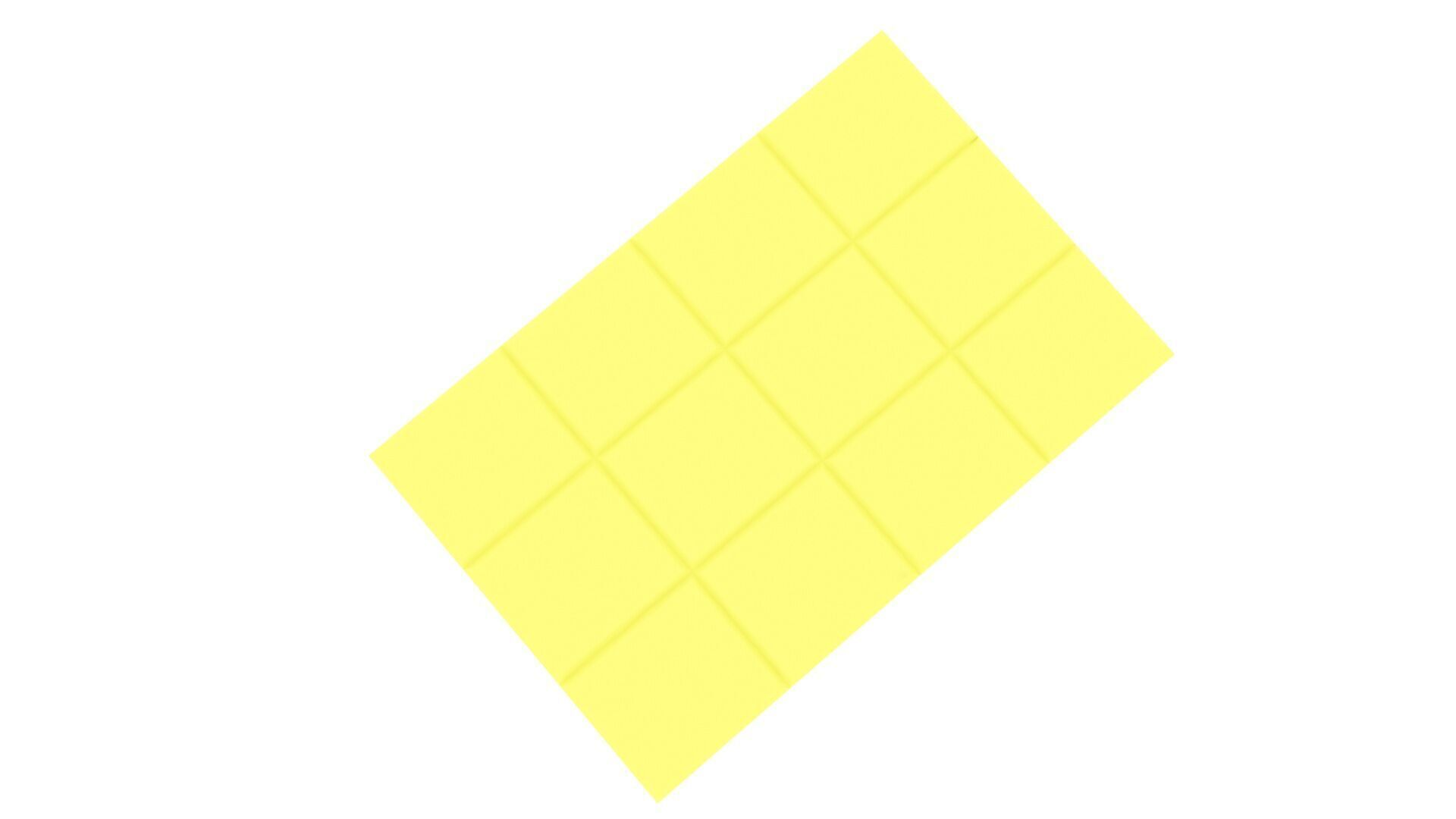 Yellow Chocolate 3D model_1