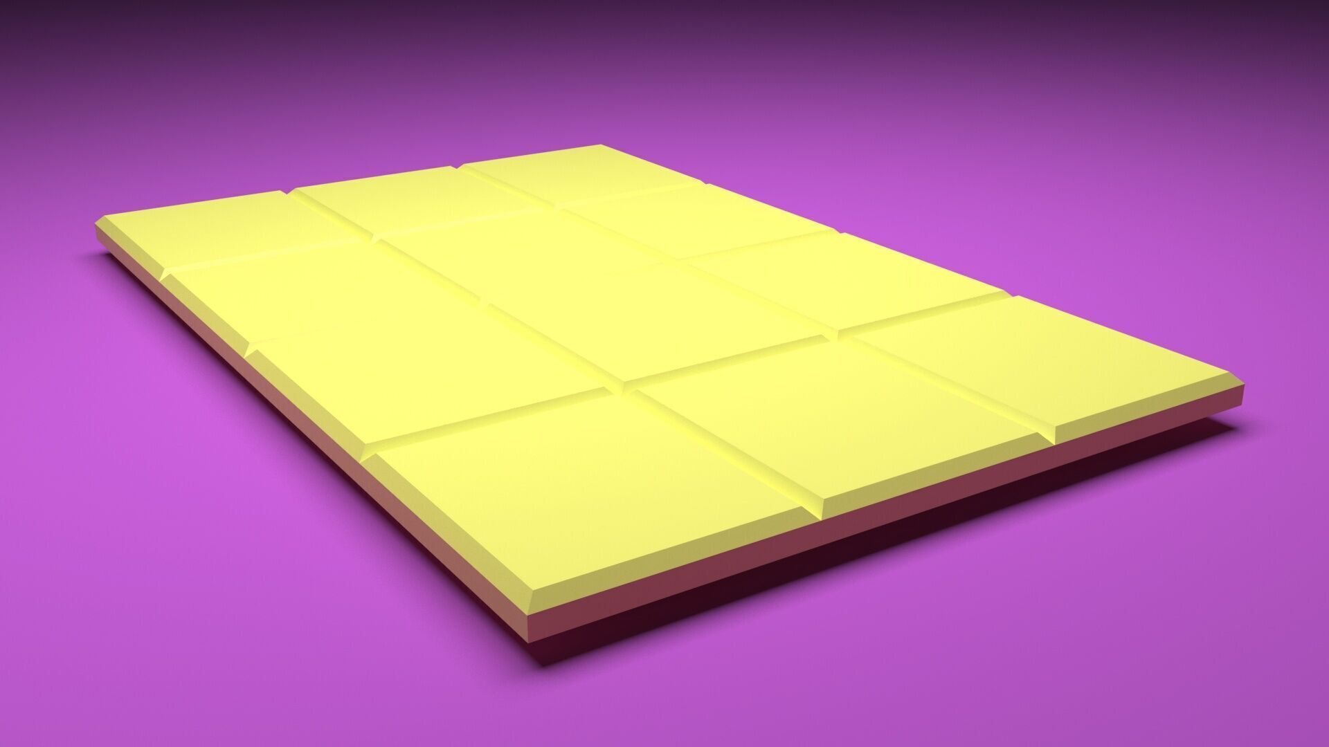 Yellow Chocolate 3D model_22
