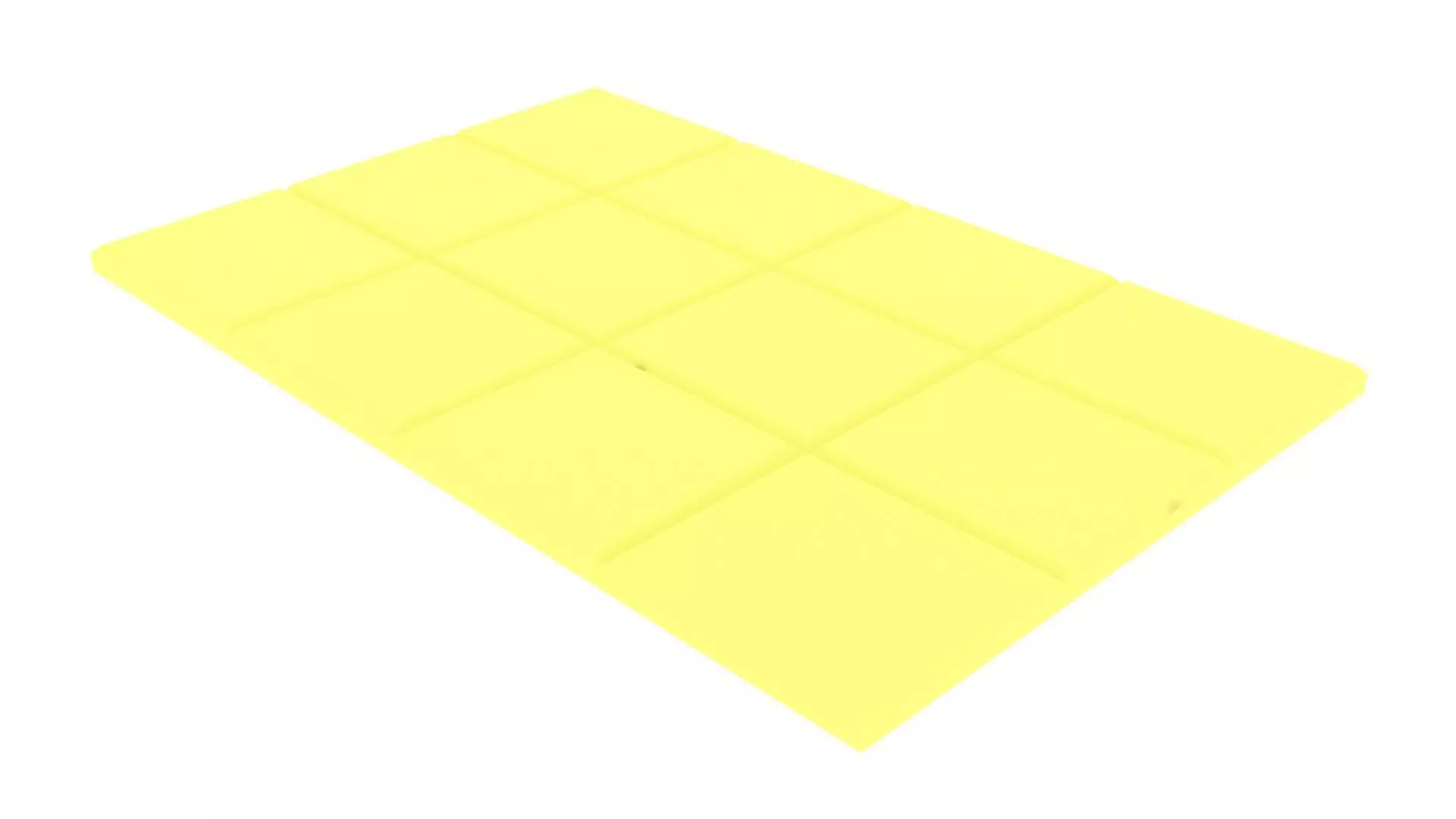 Yellow Chocolate 3D model_0