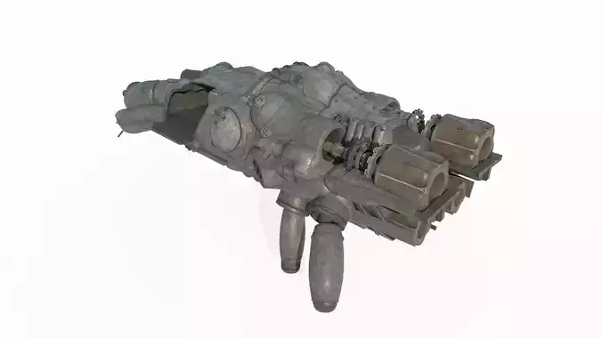 Sci Fi alien transport spacecraft