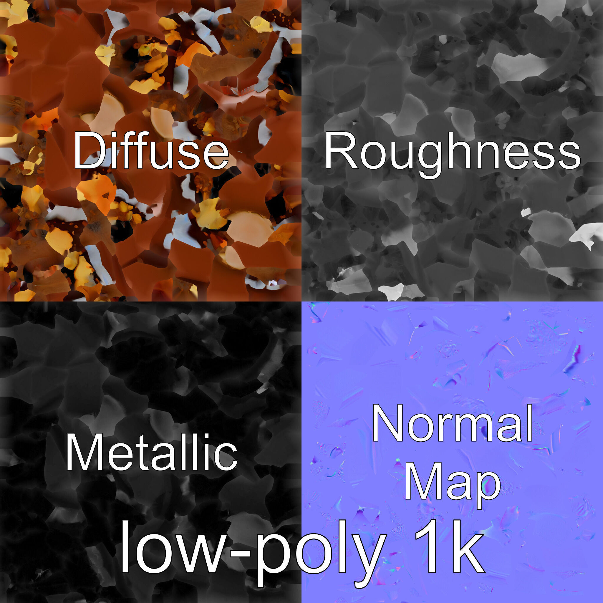 Moroccan Tagine Cooked Lamb Model Pack Low-poly 3D model_4