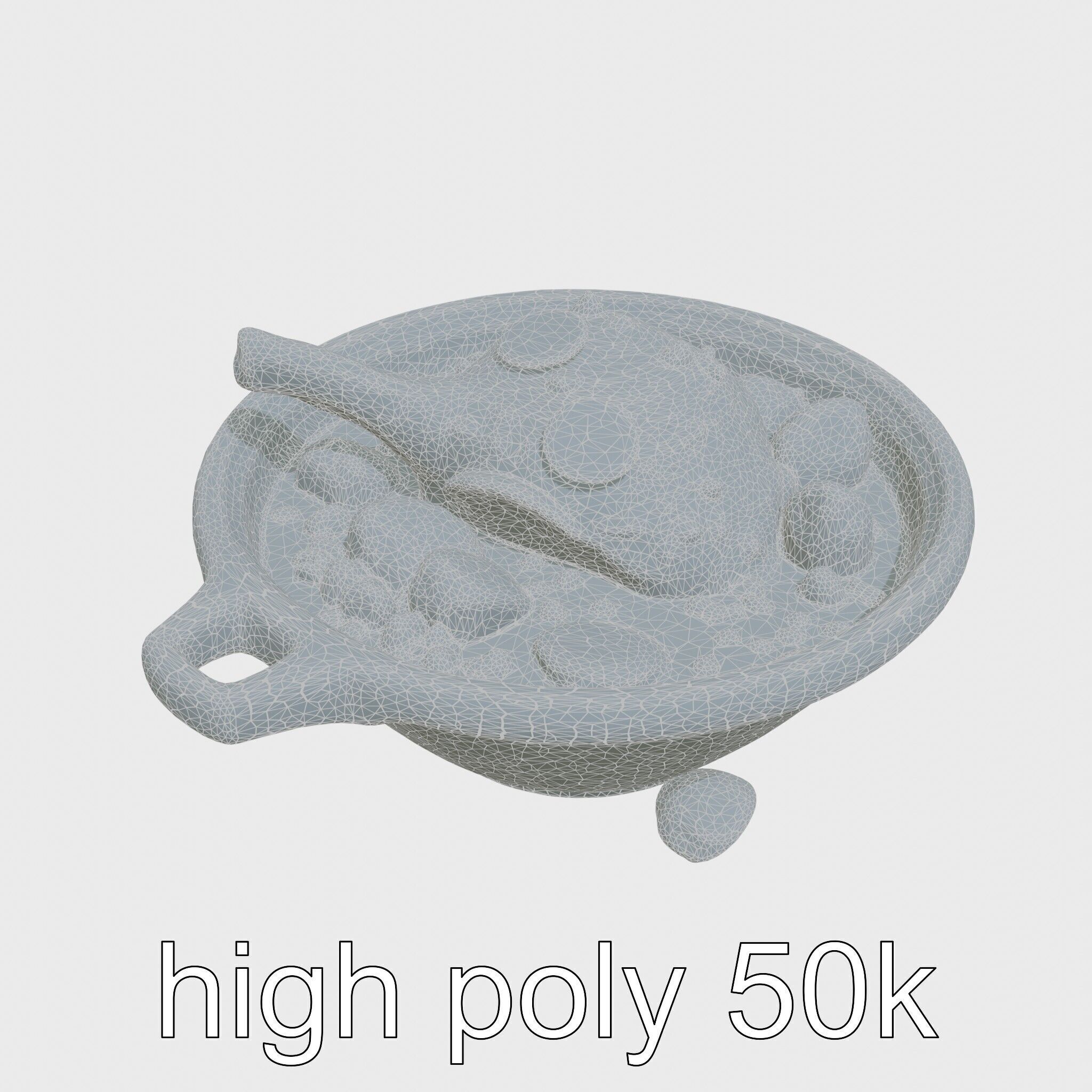 Moroccan Tagine Cooked Lamb Model Pack Low-poly 3D model_32