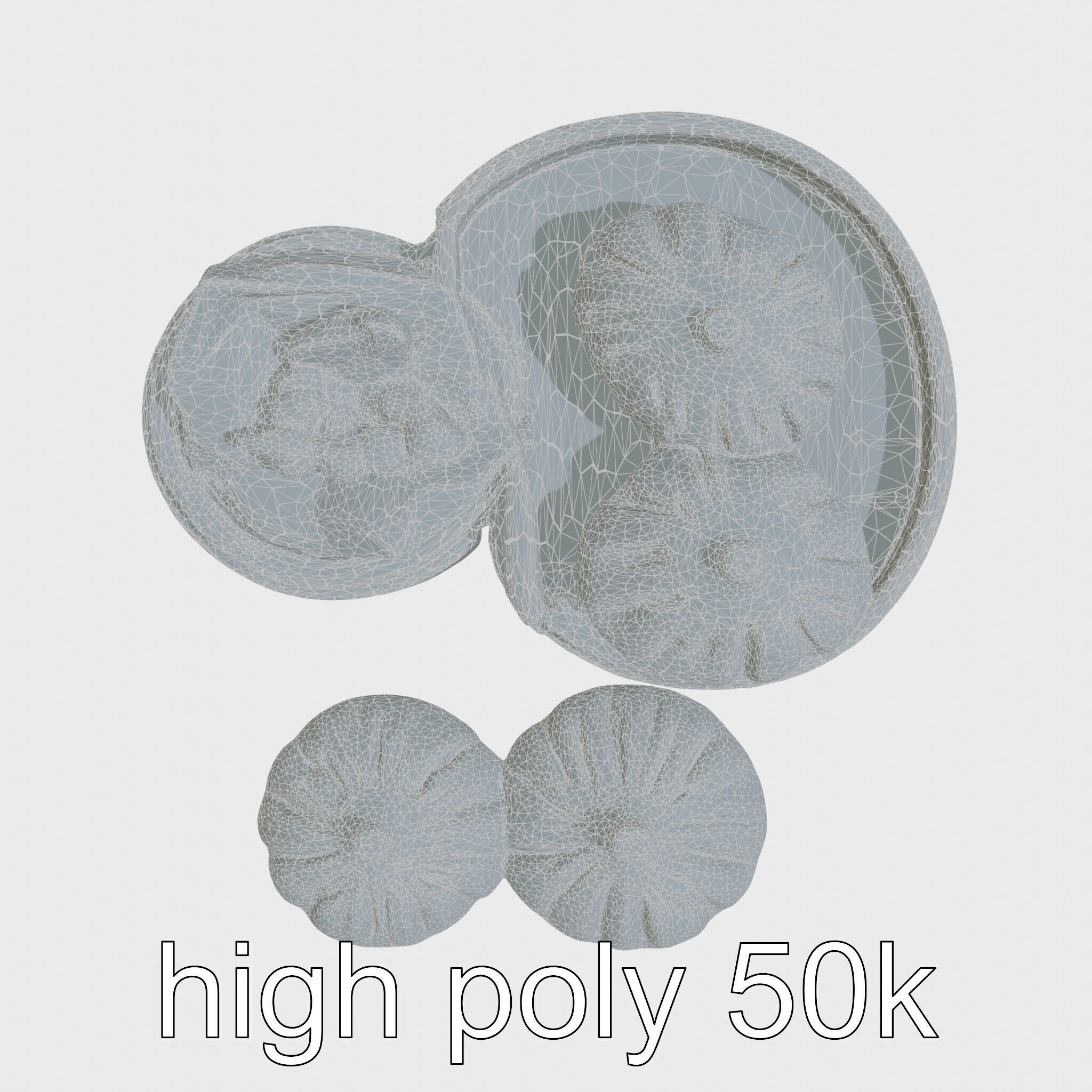 Dim Sum Feast Steamer model pack Low-poly 3D model_27