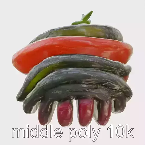 French Ratatouille Spiral Vegetables model pack