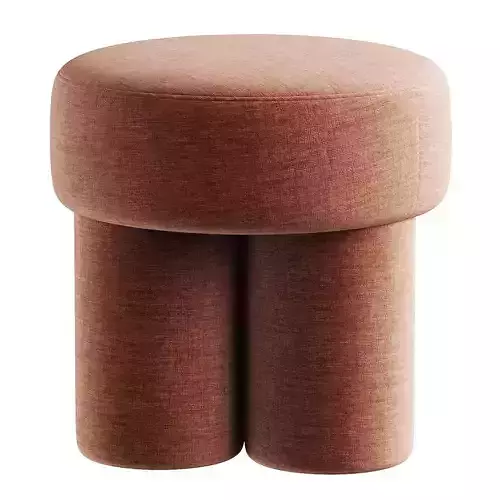 pouf red