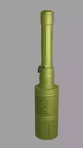 RKG-3 grenade Low-poly 3D model