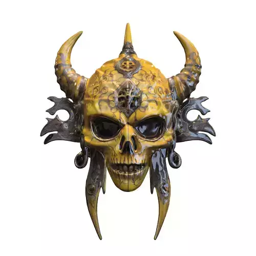 Infernal Monarch Skull Mask