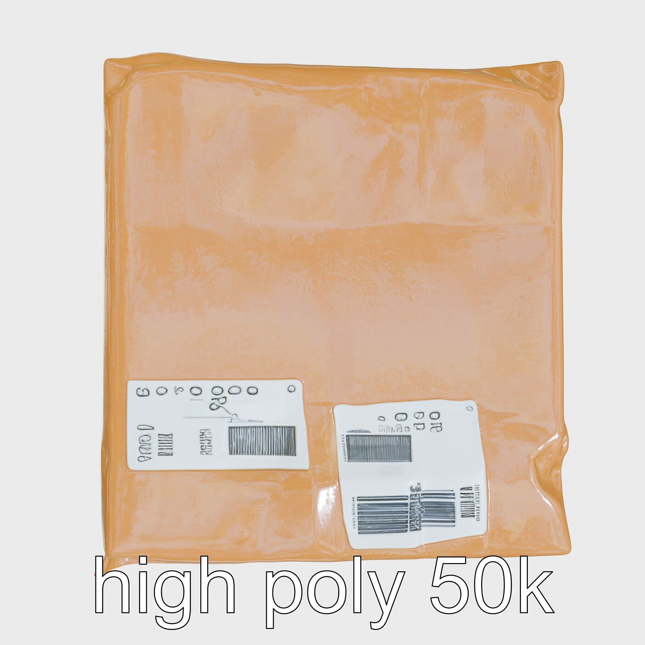 Postal Package Realistic Box Simulations model pack Low-poly 3D model_25