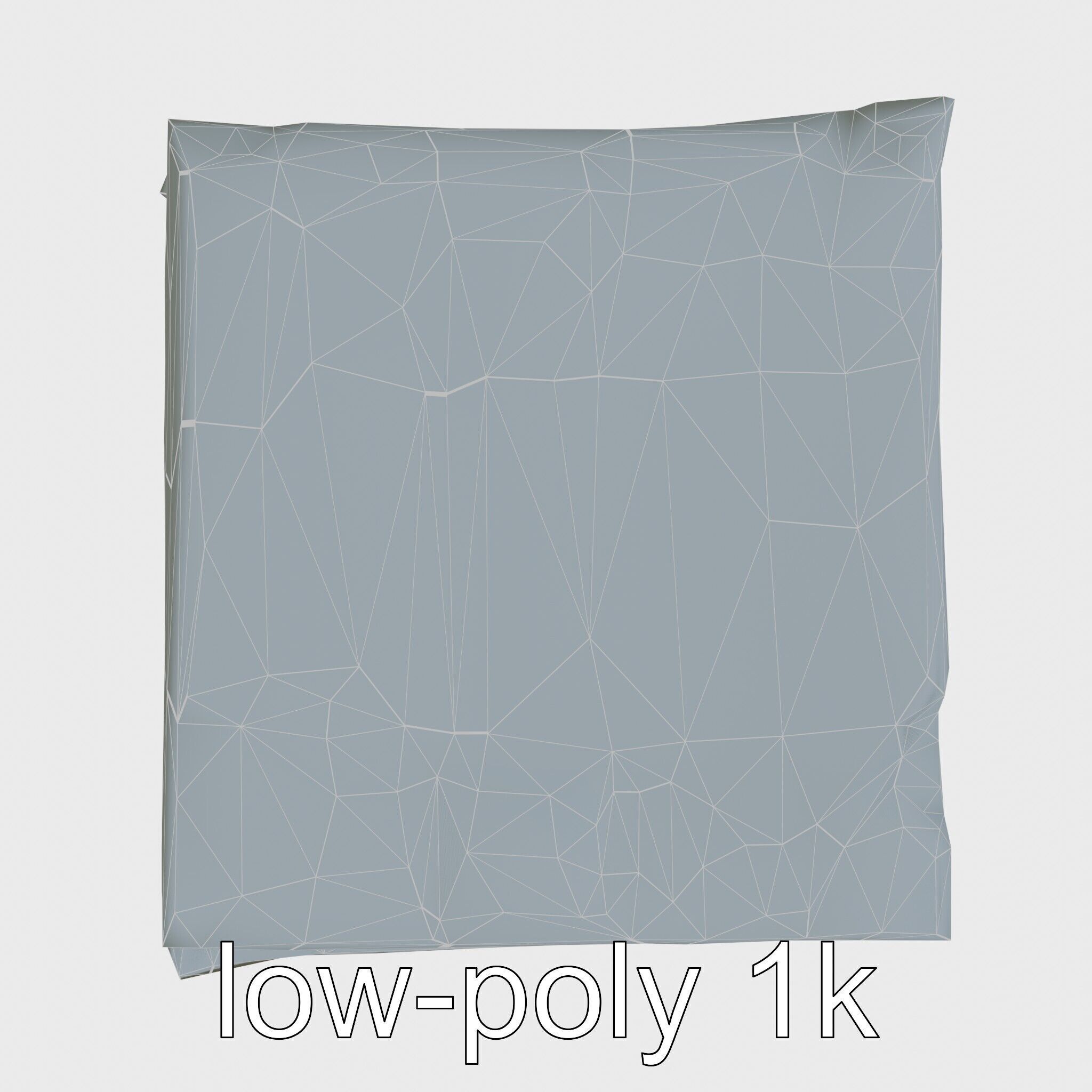 Postal Package Realistic Box Simulations model pack Low-poly 3D model_10