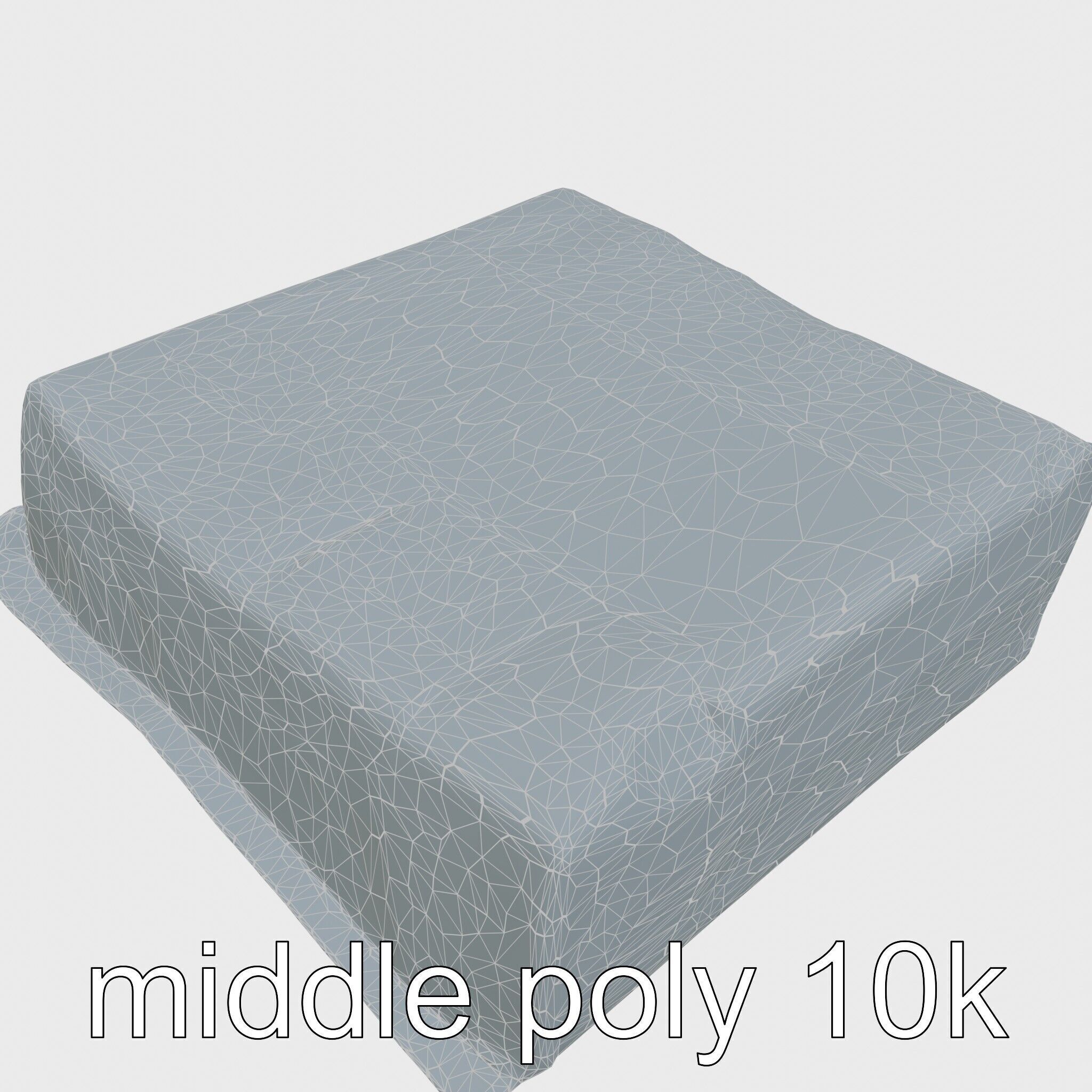 Postal Package Realistic Box Simulations model pack Low-poly 3D model_26