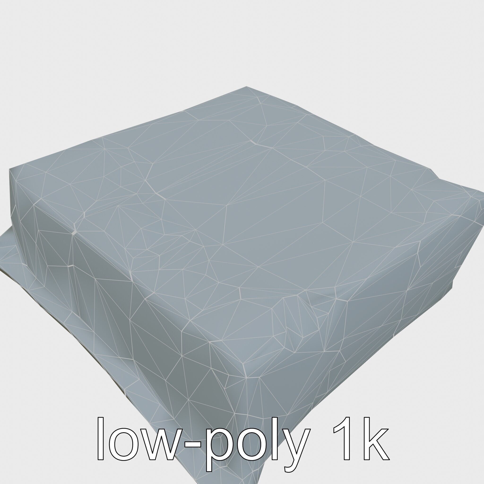 Postal Package Realistic Box Simulations model pack Low-poly 3D model_31