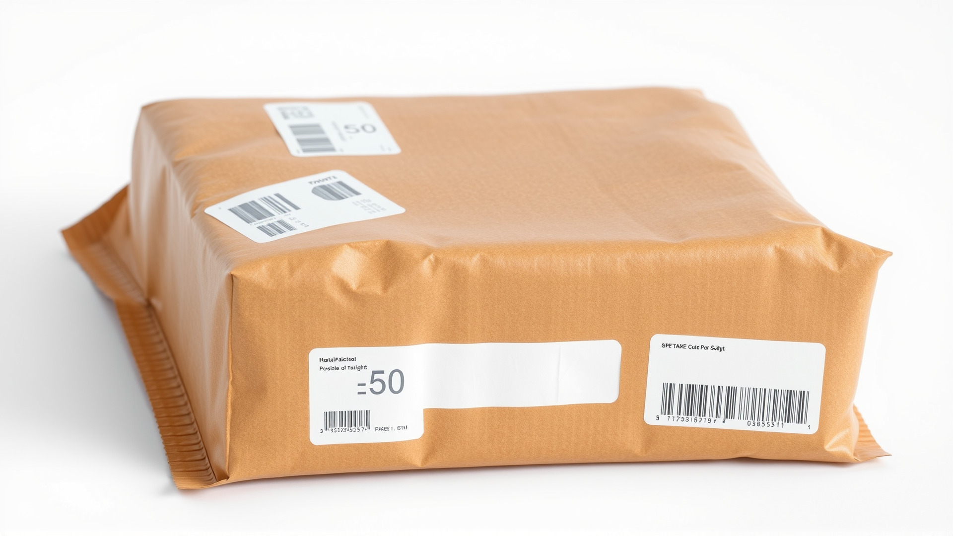 Postal Package Realistic Box Simulations model pack Low-poly 3D model_6