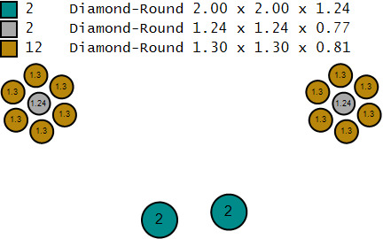 MICKEY MOUSE PENDANT 3D PRINTABLE MODEL  3D print model_7