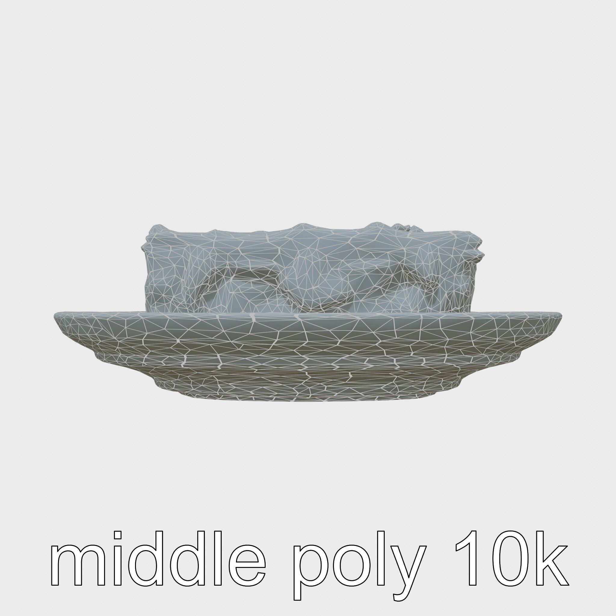 Greek Moussaka Casserole 3D Model Pack Low-poly 3D model_26