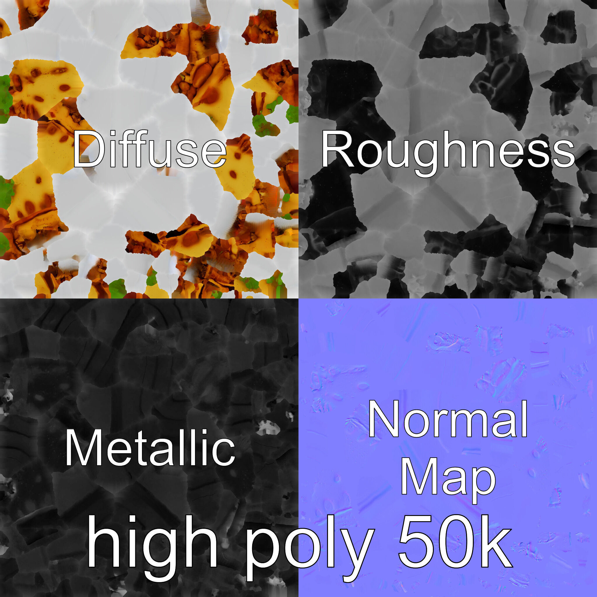 Greek Moussaka Casserole 3D Model Pack Low-poly 3D model_31