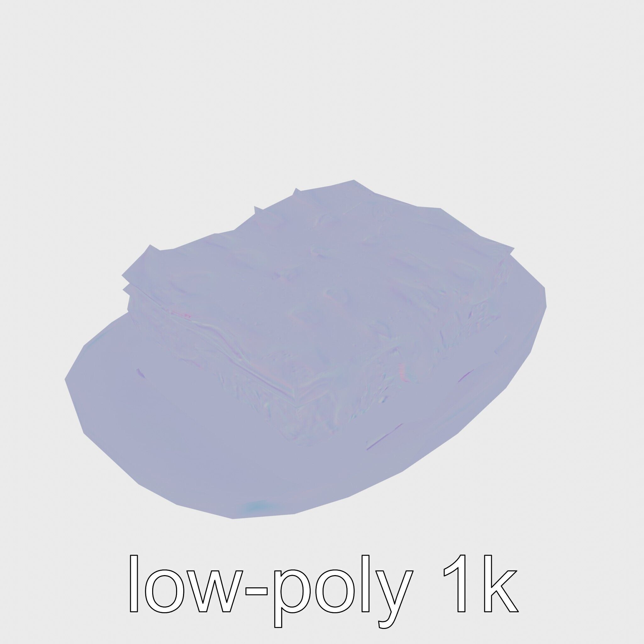 Greek Moussaka Casserole 3D Model Pack Low-poly 3D model_18