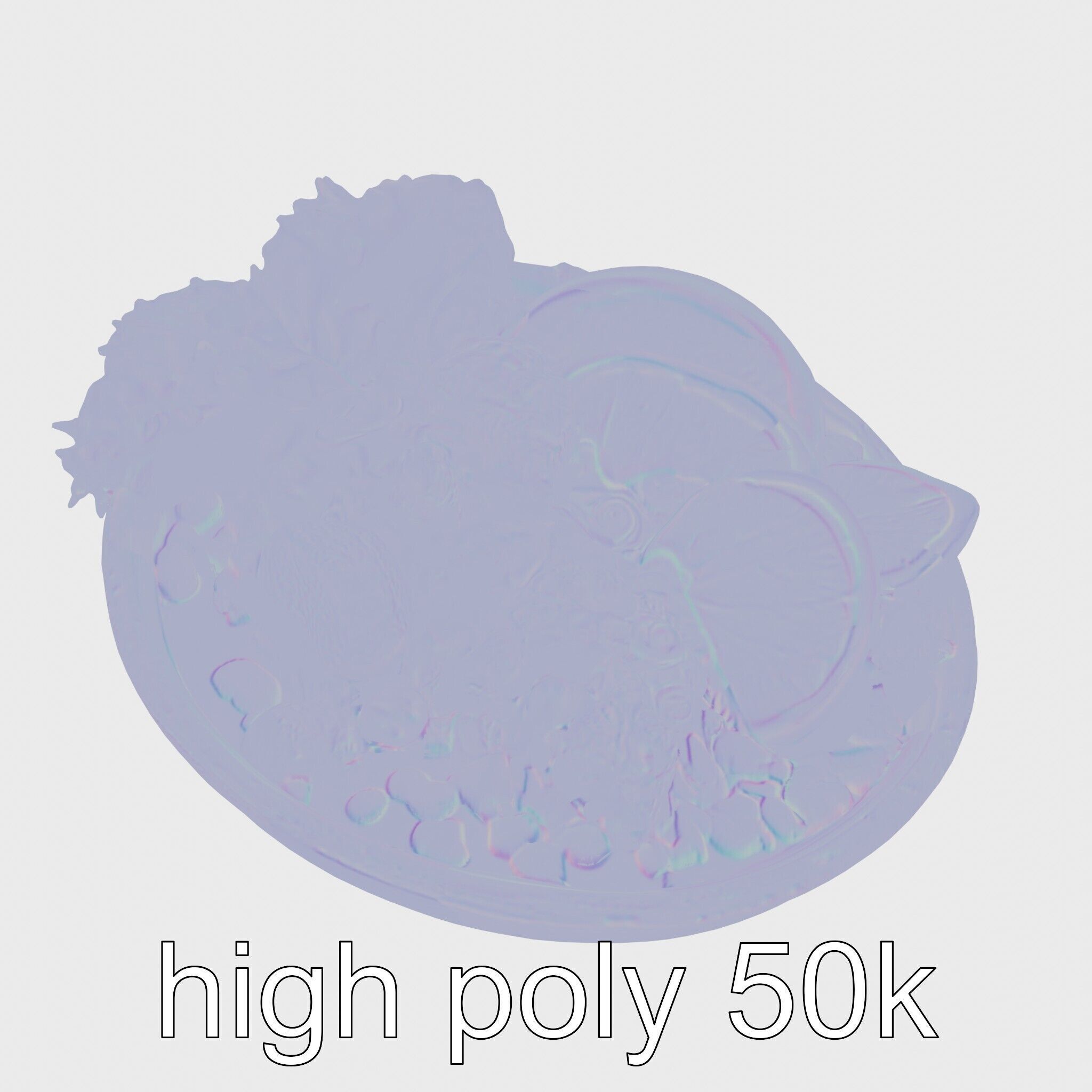 Brazilian Feijoada Stew Interactive 3D model pack Low-poly 3D model_33