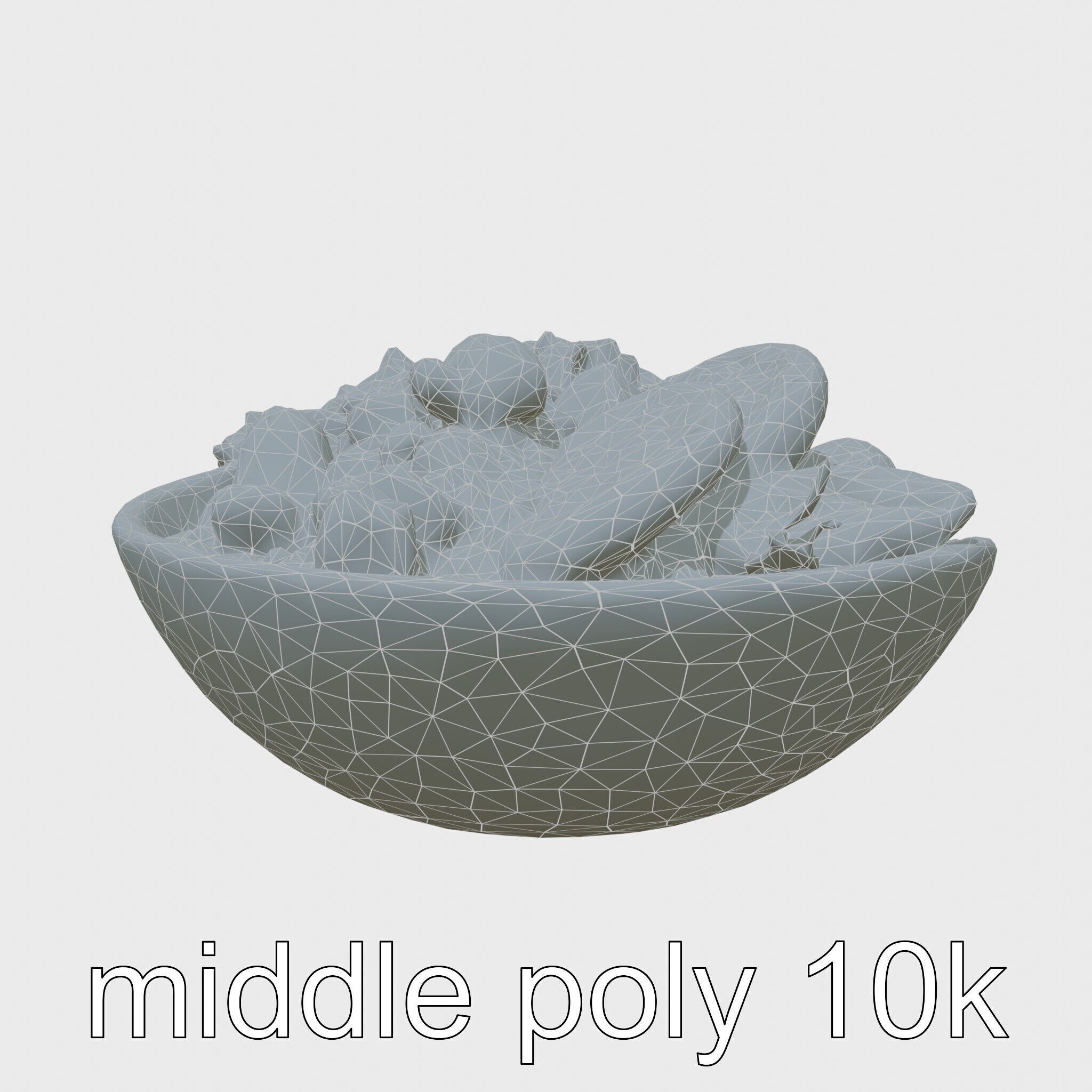 Brazilian Feijoada Stew Interactive 3D model pack Low-poly 3D model_19