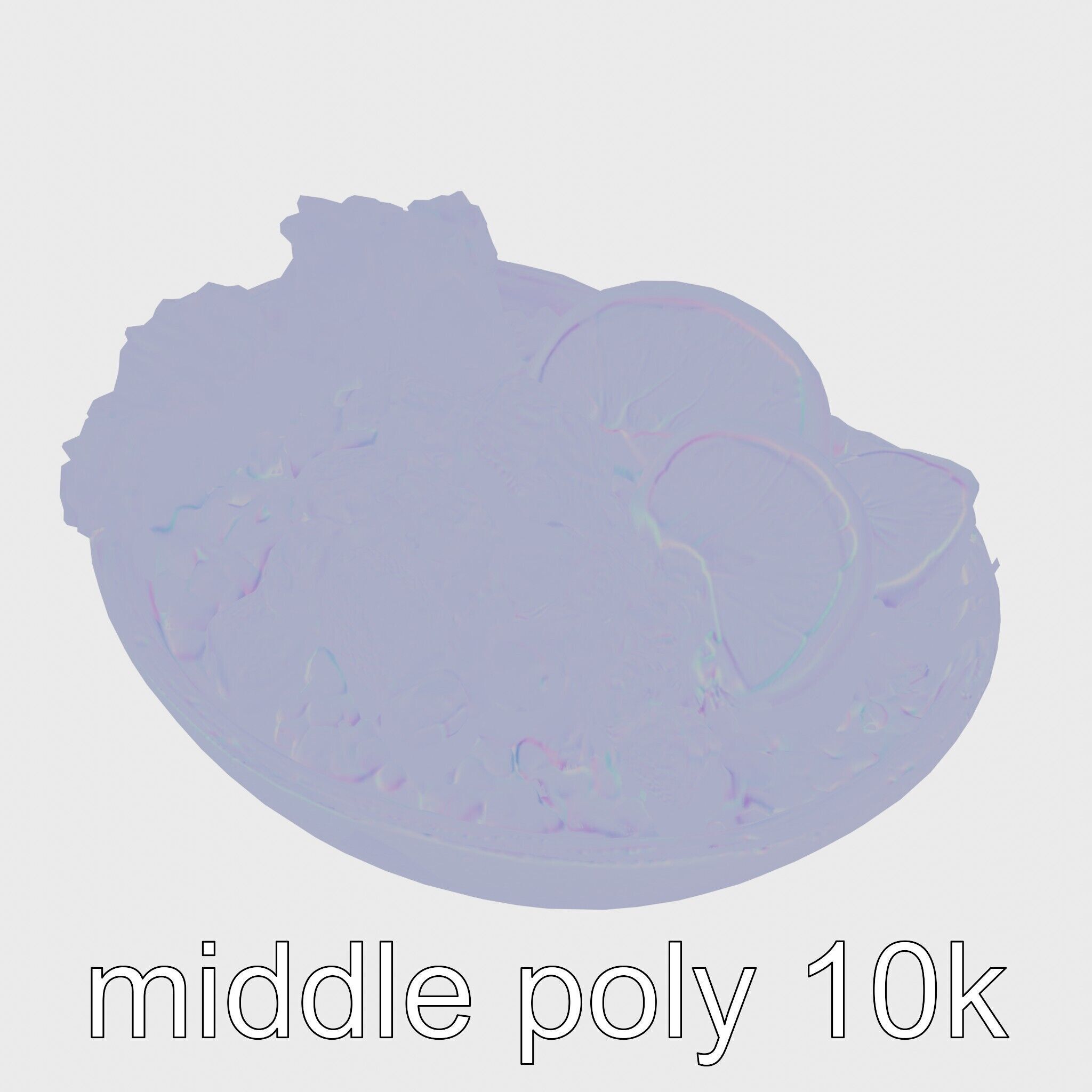 Brazilian Feijoada Stew Interactive 3D model pack Low-poly 3D model_25