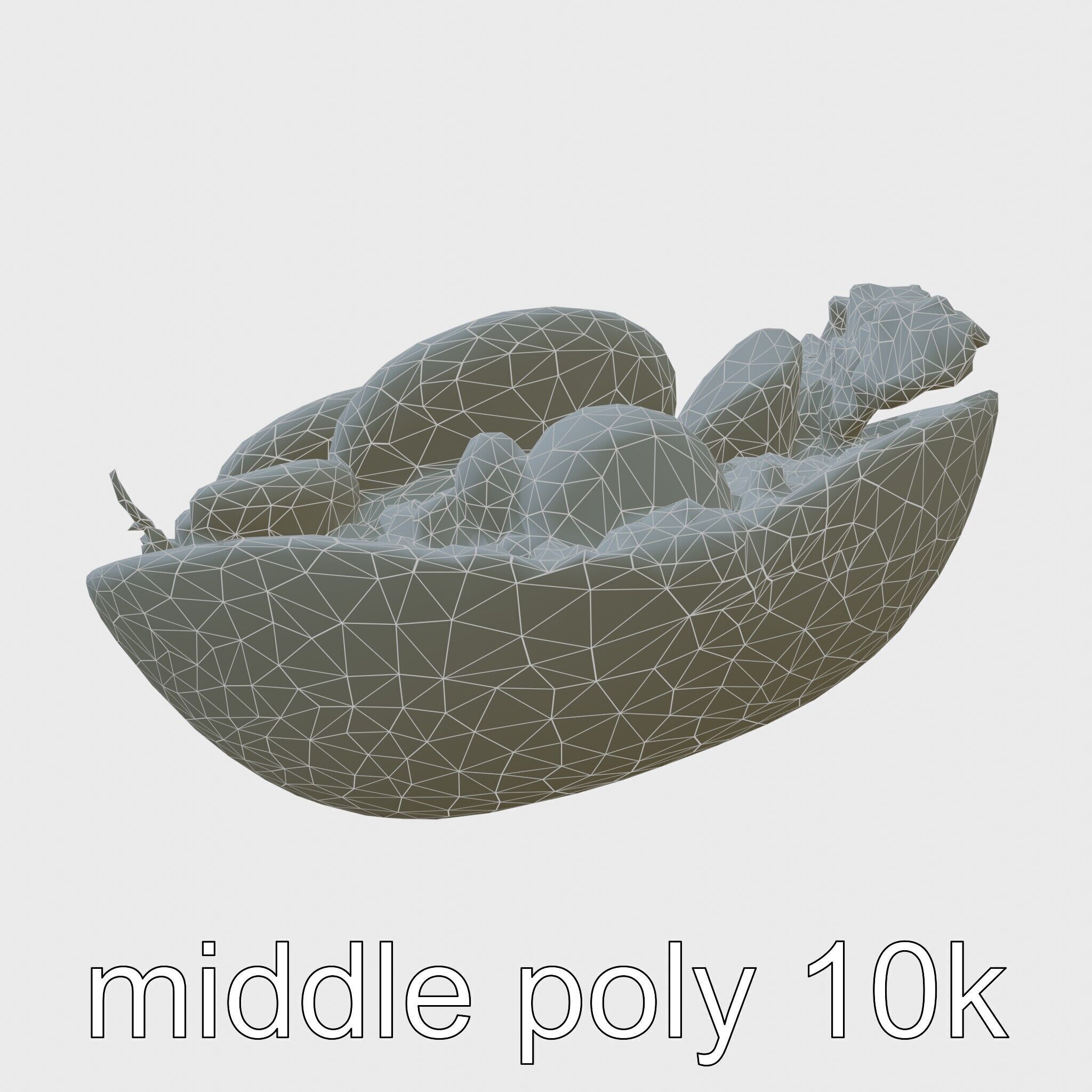 Brazilian Feijoada Stew Interactive 3D model pack Low-poly 3D model_9