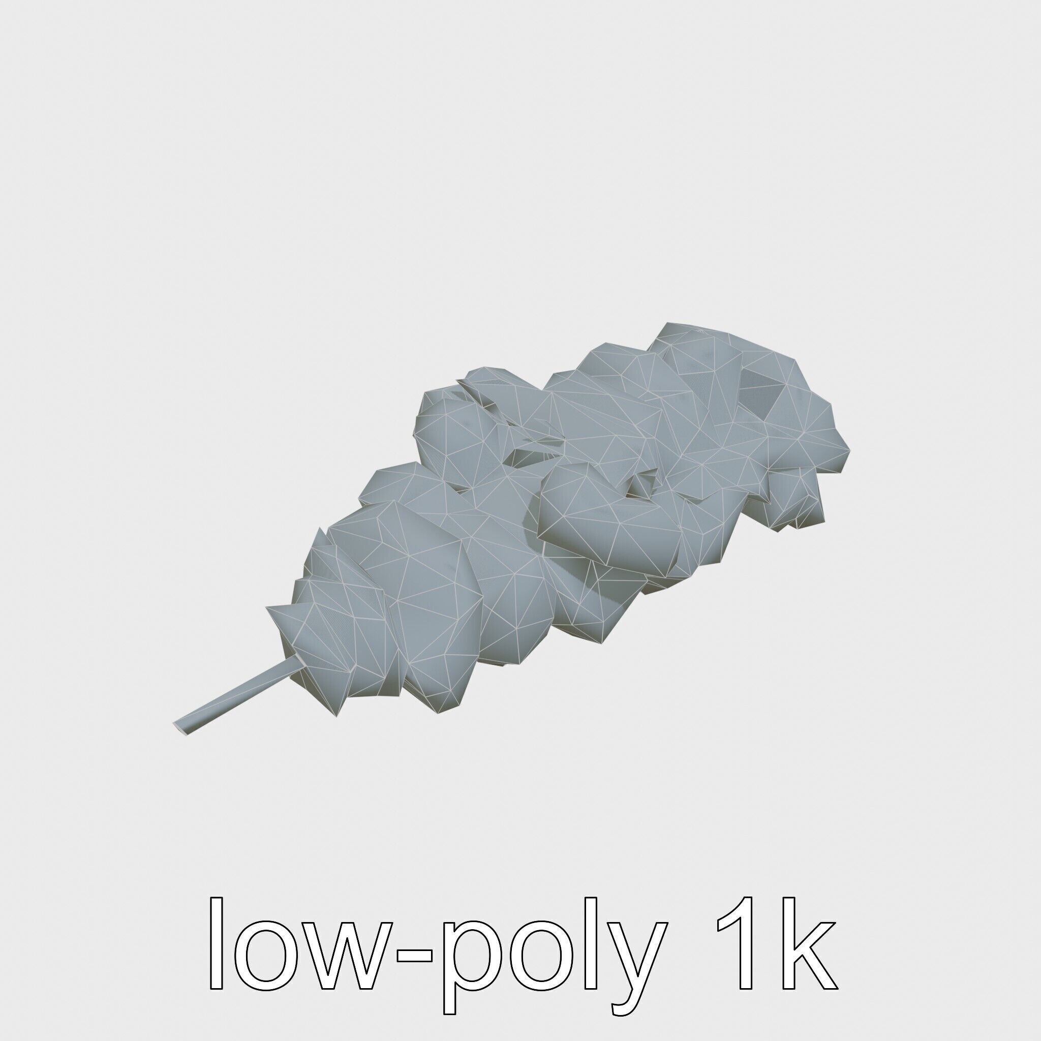 Turkish Kebab Skewer With Lamb And Vegetables model pack Low-poly 3D model_17