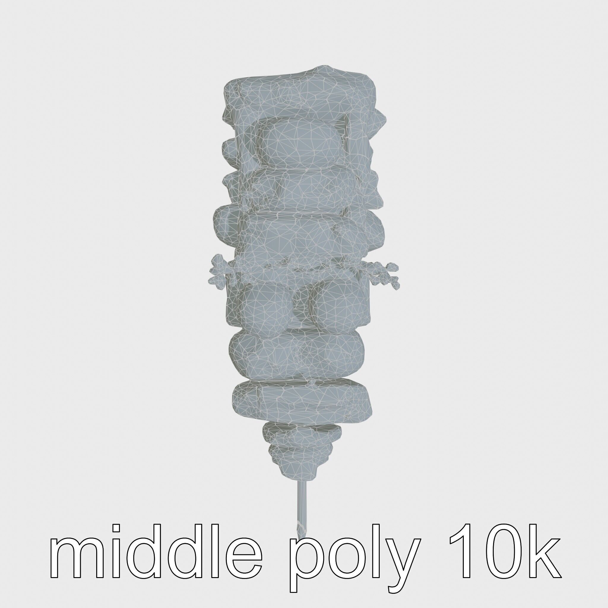 Turkish Kebab Skewer With Lamb And Vegetables model pack Low-poly 3D model_24