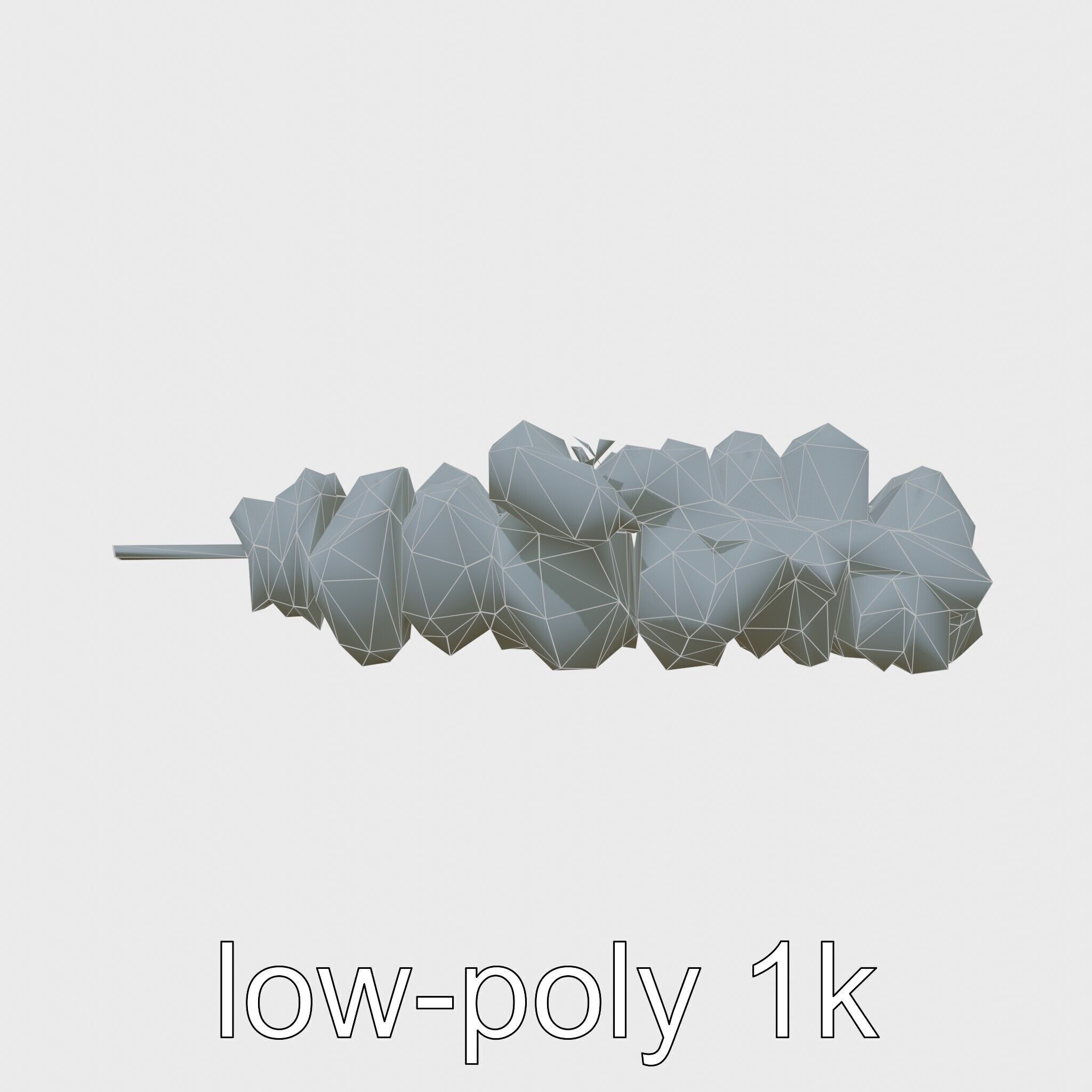 Turkish Kebab Skewer With Lamb And Vegetables model pack Low-poly 3D model_19