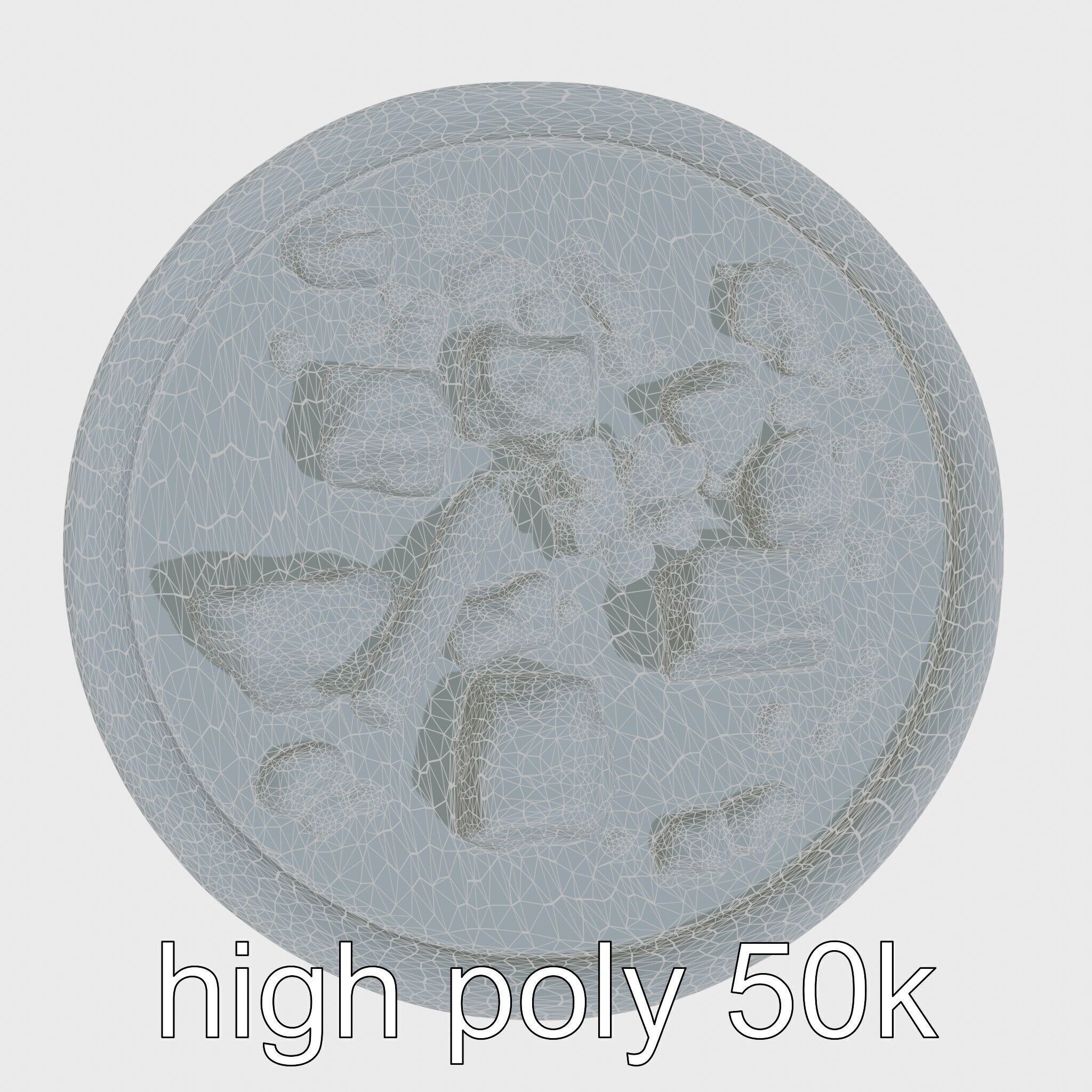 Indonesian Rendang Curry Bowl 3D model pack Low-poly 3D model_26