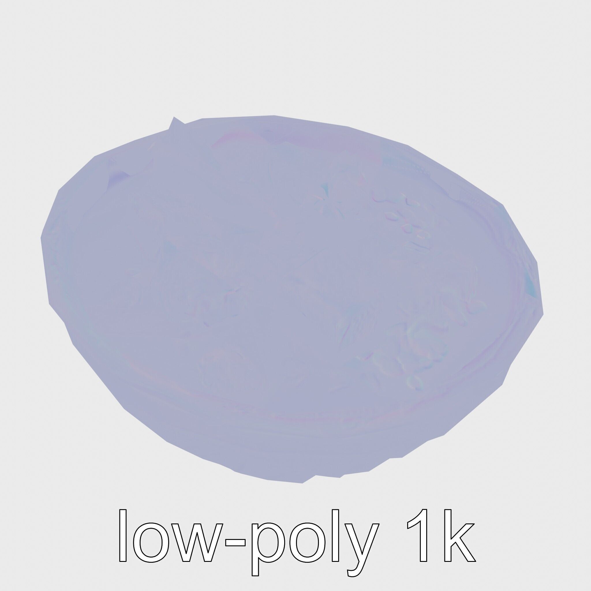 Indonesian Rendang Curry Bowl 3D model pack Low-poly 3D model_18