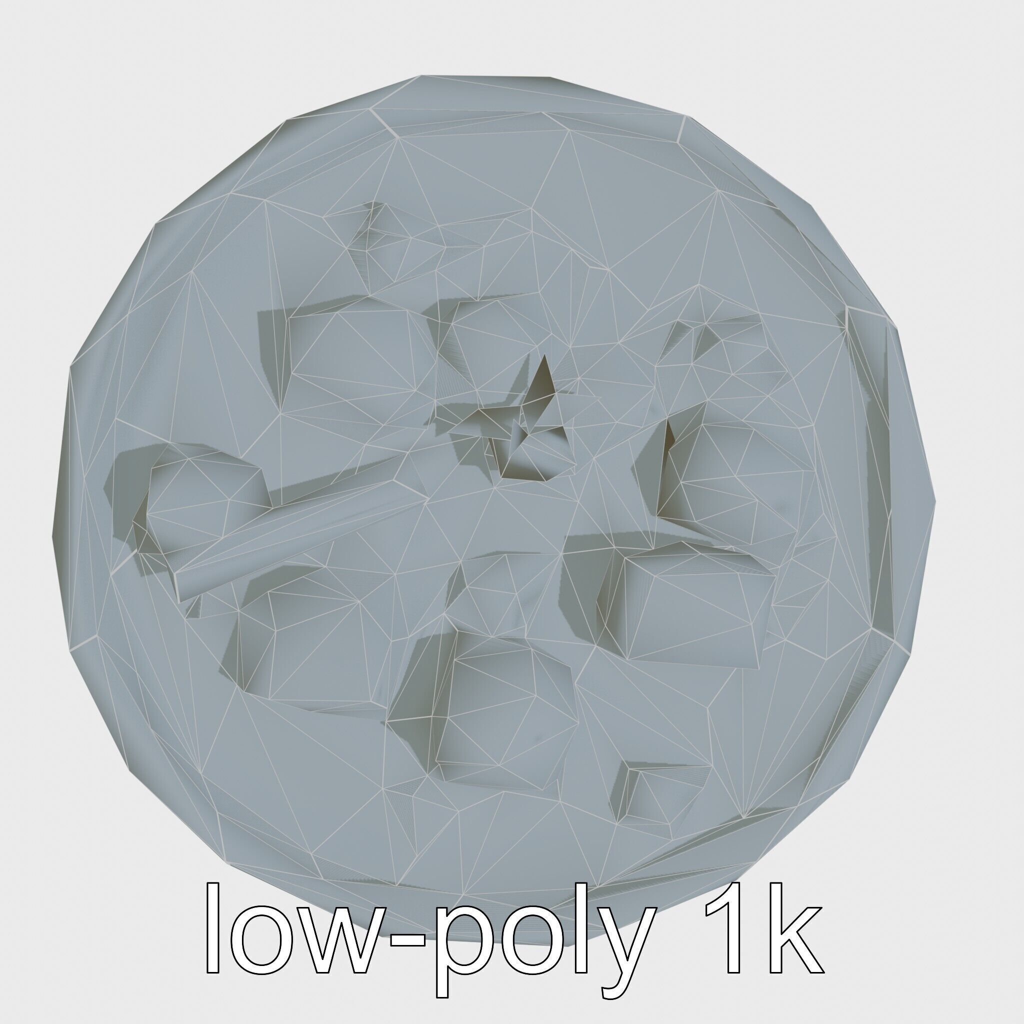 Indonesian Rendang Curry Bowl 3D model pack Low-poly 3D model_32