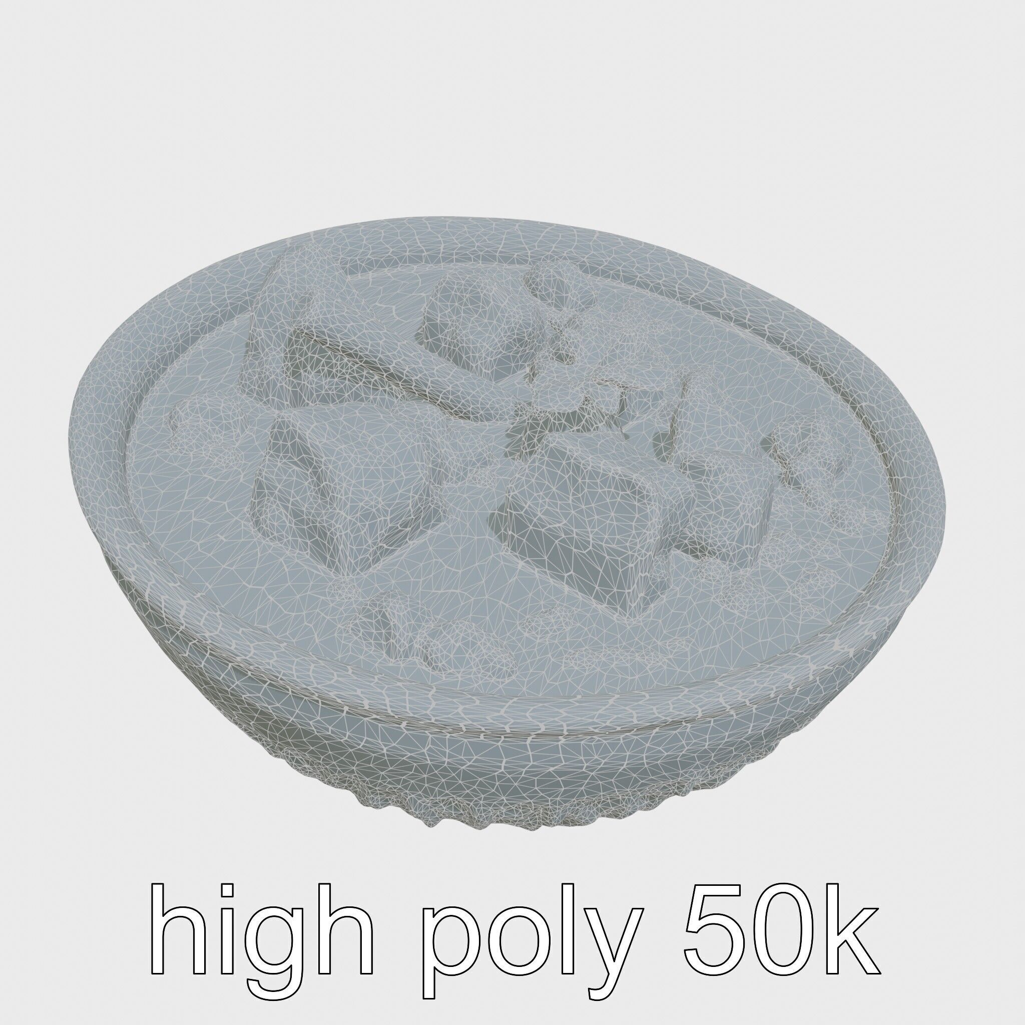 Indonesian Rendang Curry Bowl 3D model pack Low-poly 3D model_24