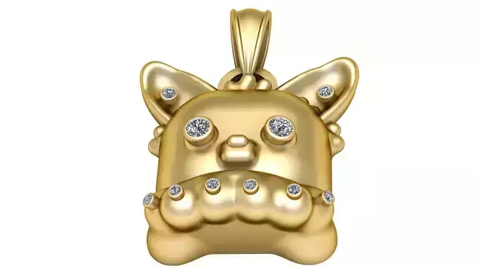FUNNY DESIGN PRENDANT 3D PRINTABLE MODEL 3D print model