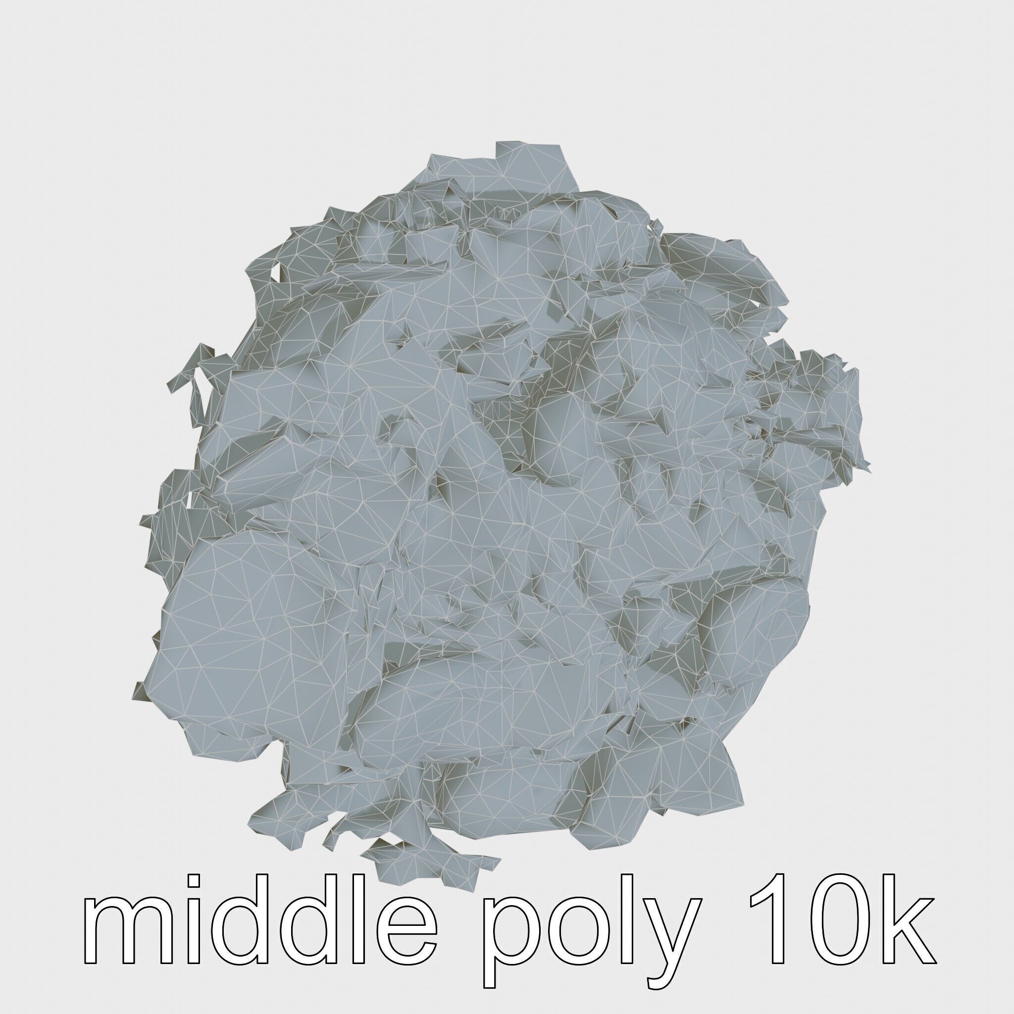 Lebanese Fattoush Salad 3D model pack Low-poly 3D model_32