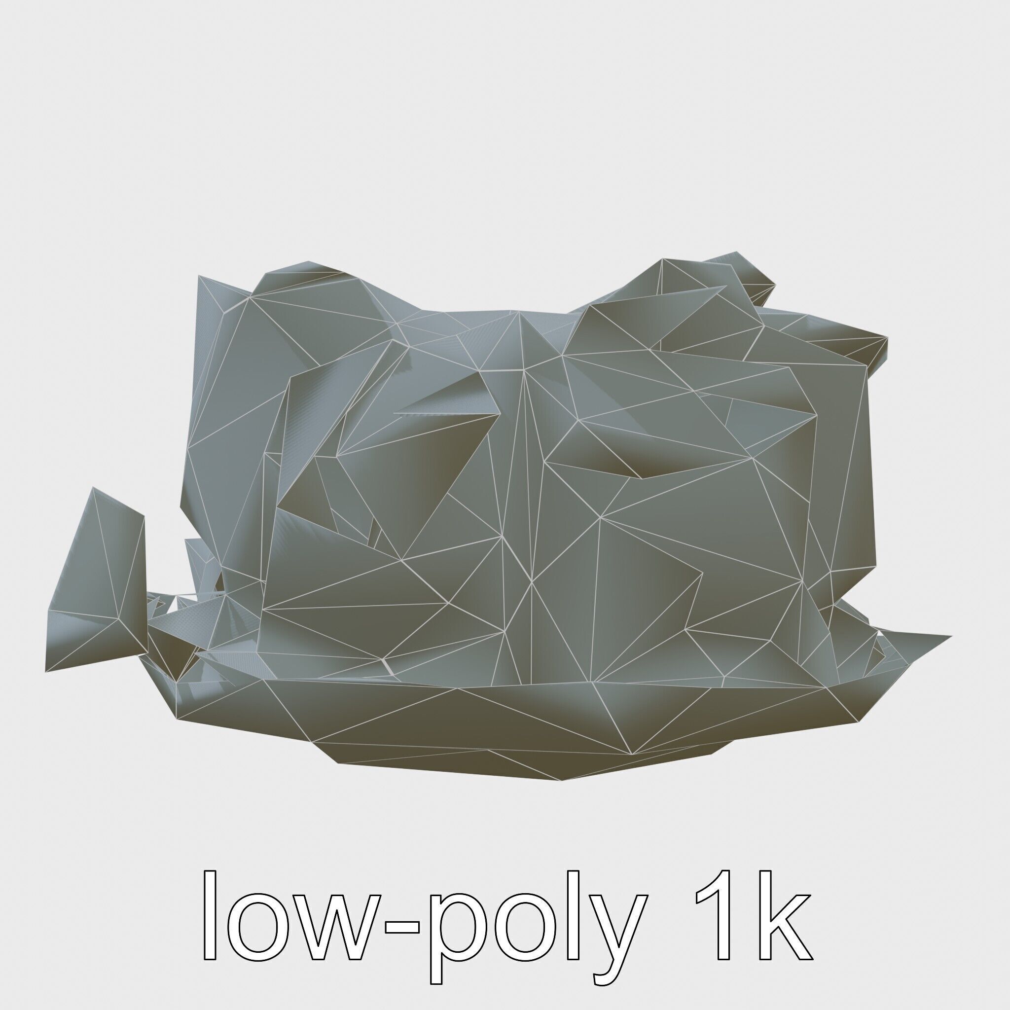 Lebanese Fattoush Salad 3D model pack Low-poly 3D model_15