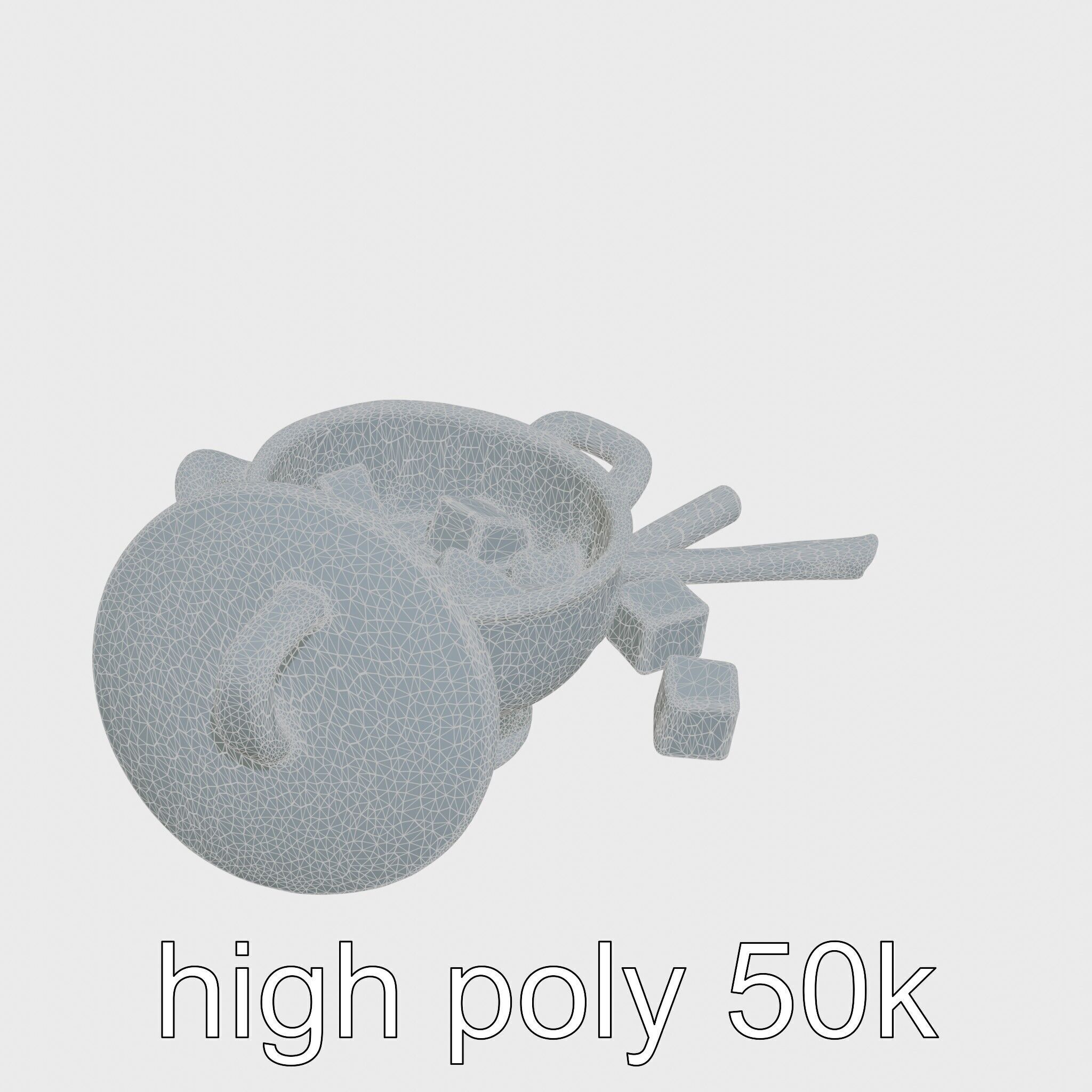 Swiss Fondue Pot with Cheese Cubes model pack Low-poly 3D model_31