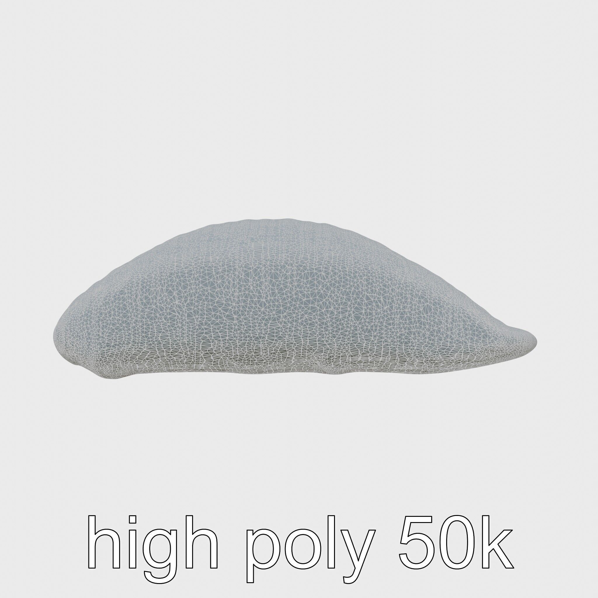 Ethiopian Injera Bread 3D Model Pack Low-poly 3D model_29
