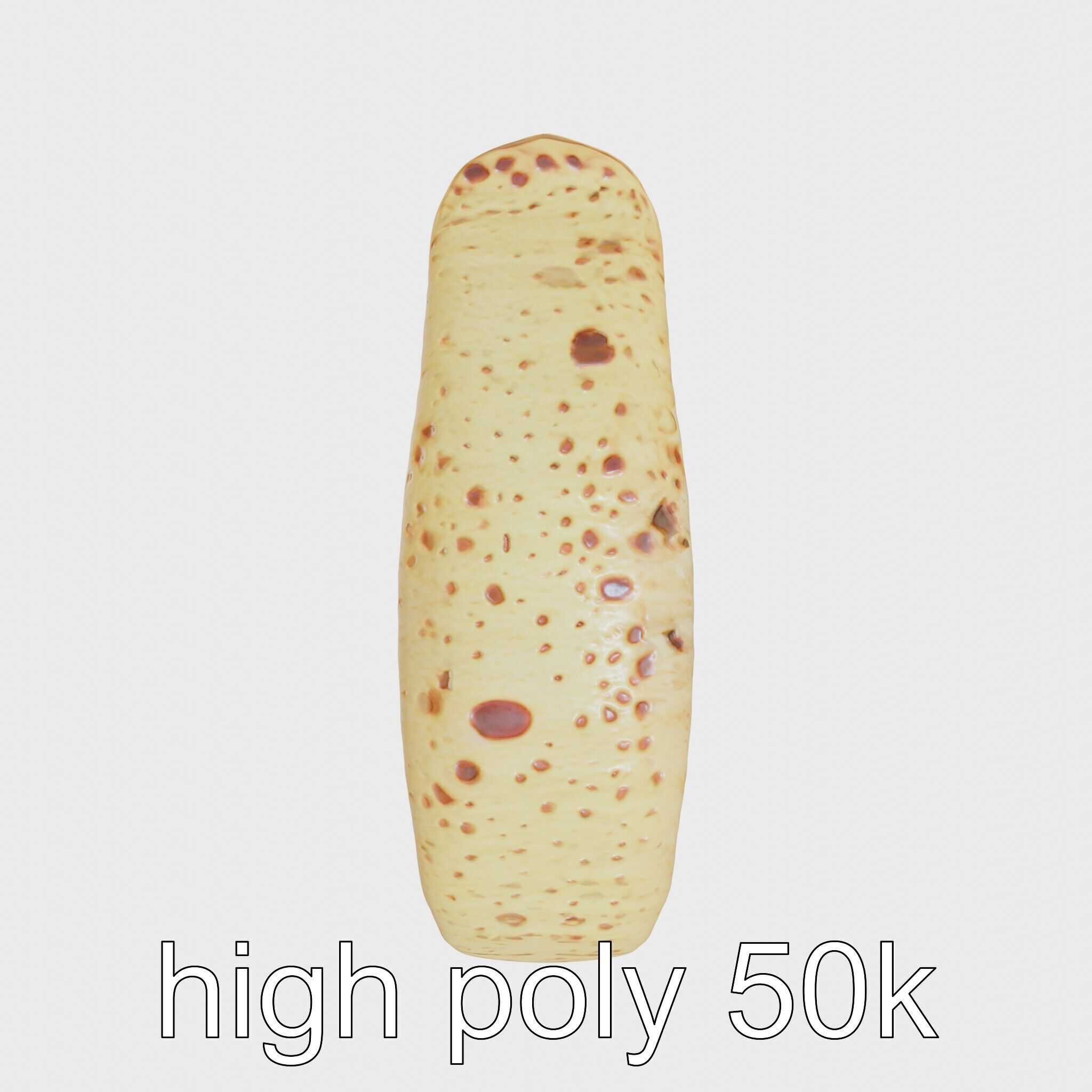 Ethiopian Injera Bread 3D Model Pack Low-poly 3D model_18